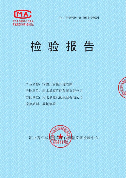 檢驗(yàn)報(bào)告